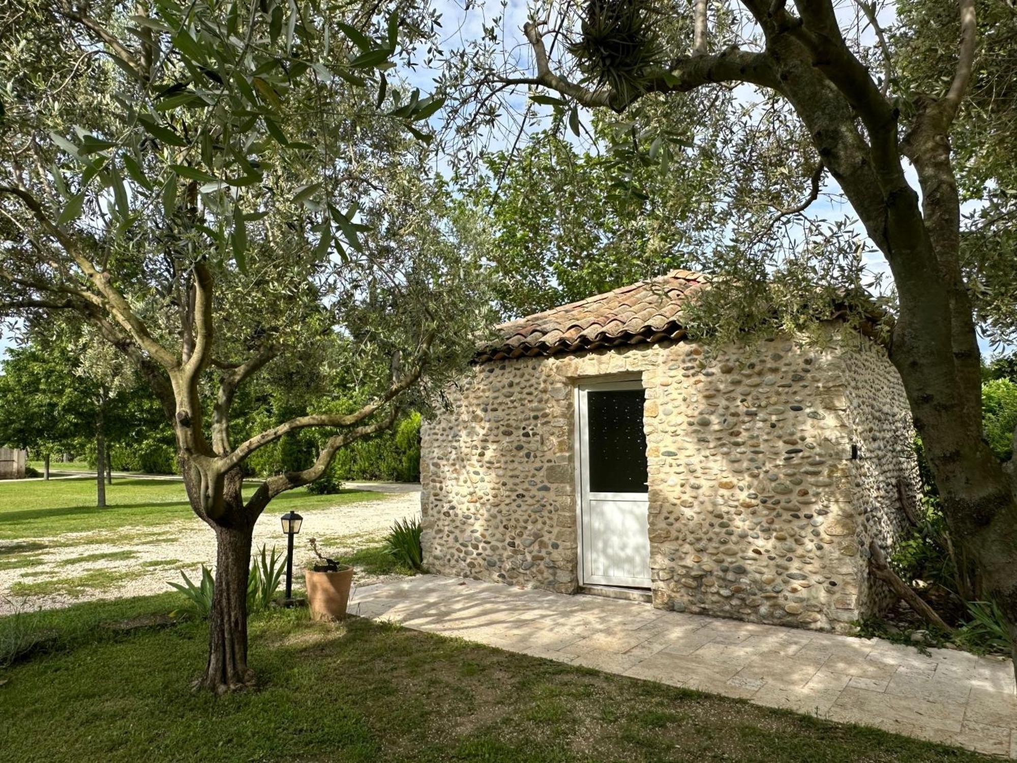 Maisonnette Independante Au Calme Dans Un Grand Jardin Châteauneuf-du-Rhône Exterior foto