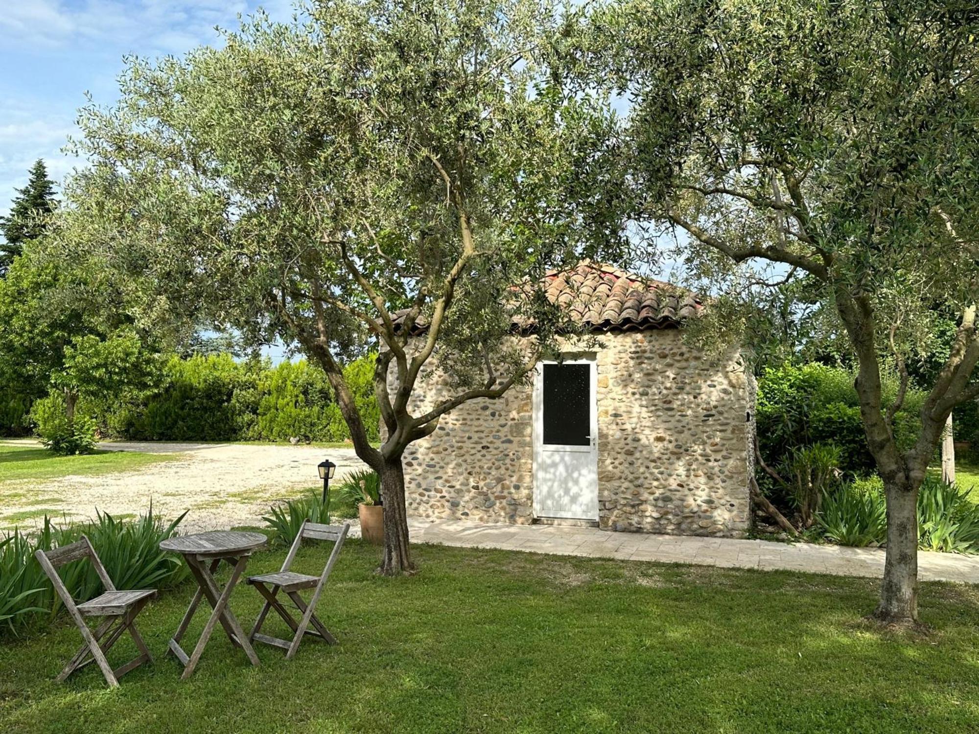 Maisonnette Independante Au Calme Dans Un Grand Jardin Châteauneuf-du-Rhône Exterior foto